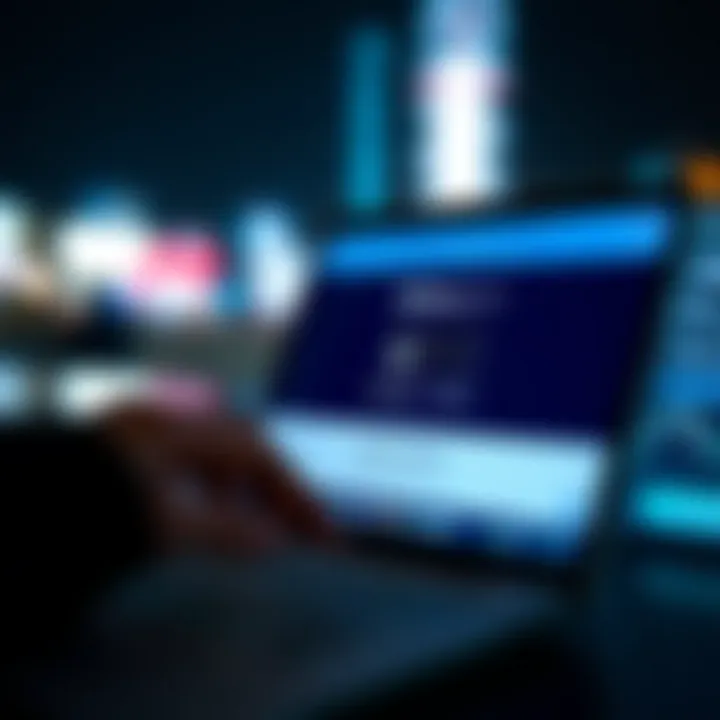 Secure login interface of Binary.com on a digital device