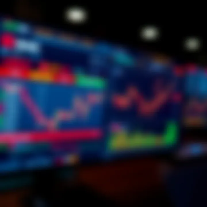 Interface displaying key features and risk factors of binary options trading platforms