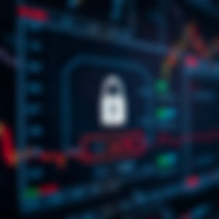 Secure login interface showing encrypted connection for binary trading platform