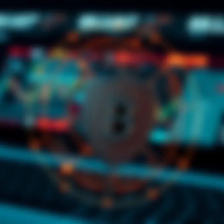 Visual representation of risks and security measures in automated binary options trading