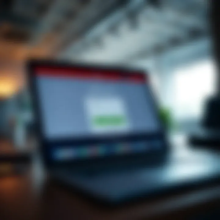 Secure login interface of Deriv.com on a laptop screen