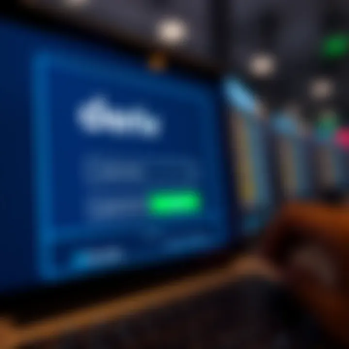 Secure login interface for Deriv trading platform displaying username and password fields