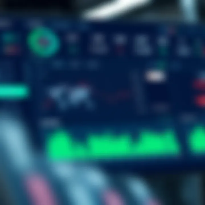 Graphical interface showing Deriv trading bot dashboard with performance metrics and settings