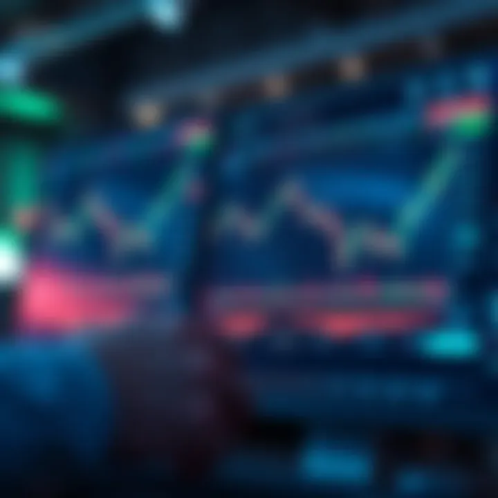 User interface highlighting key trading tools and market analysis features of DerivTradingView