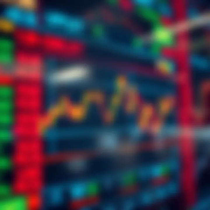 Graph showing fluctuating stock prices on a digital trading platform reflecting market trends in Nairobi Securities Exchange