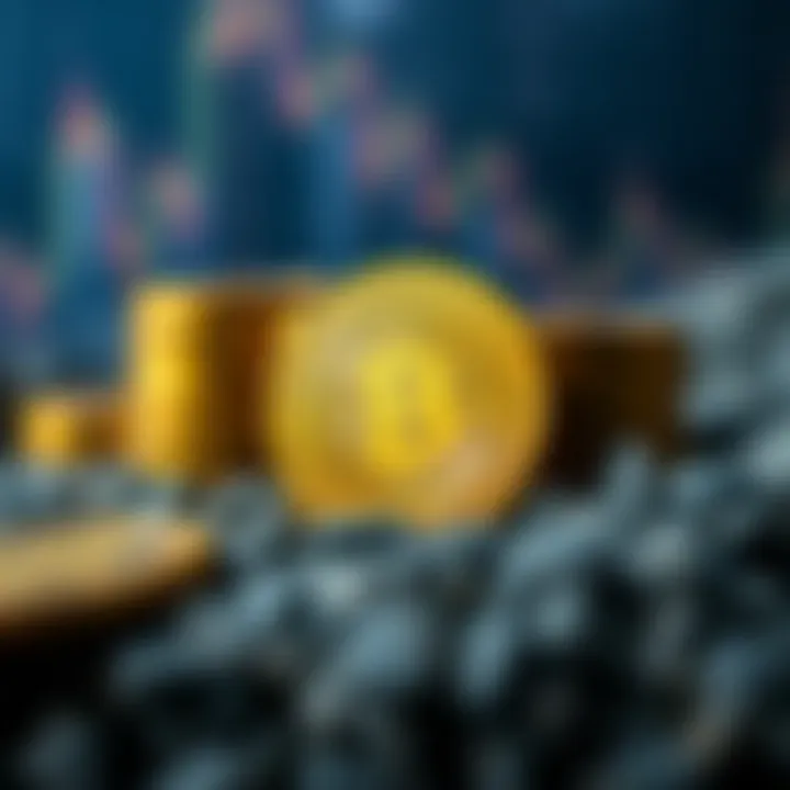 Illustration of cryptocurrency market factors influencing Binance Coin valuation