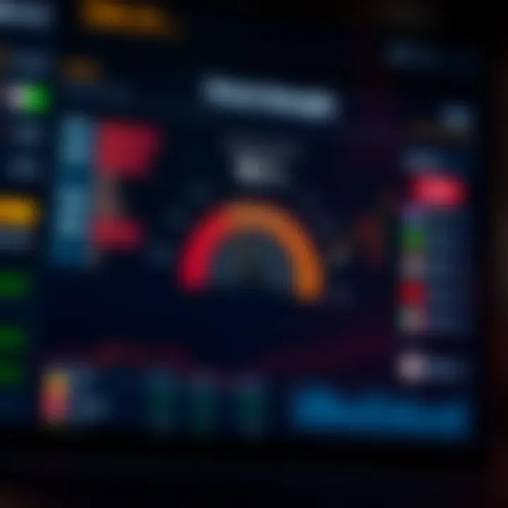 Overview of Finviz Currency Strength Meter Display Diagram showing the relative strength of major global currencies on a digital forex dashboard