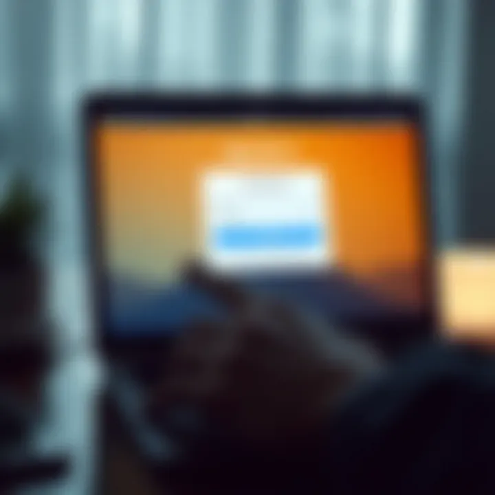 User entering credentials on the login page of app.deriv.com on a laptop