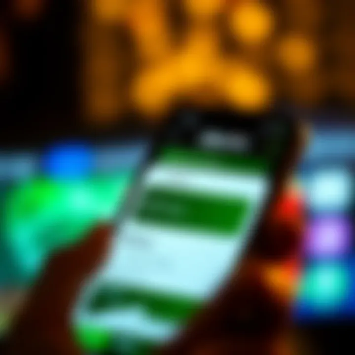 Smartphone showing Deriv account deposit screen with M-Pesa payment method selected