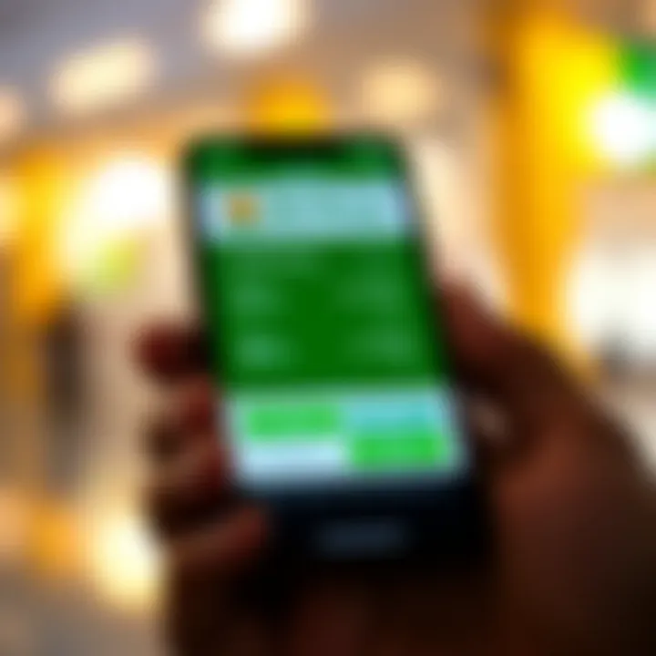 Smartphone screen showing M-Pesa transfer confirmation with Kenya shilling balance