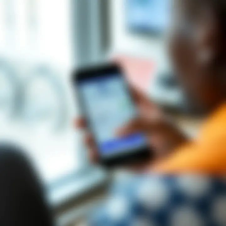 Smartphone screen showing a money transfer confirmation from PayPal to M-Pesa