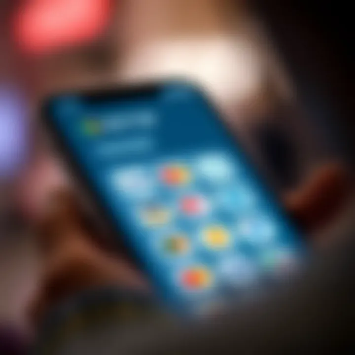 Various payment method icons suitable for Kenyan deposits on a smartphone screen