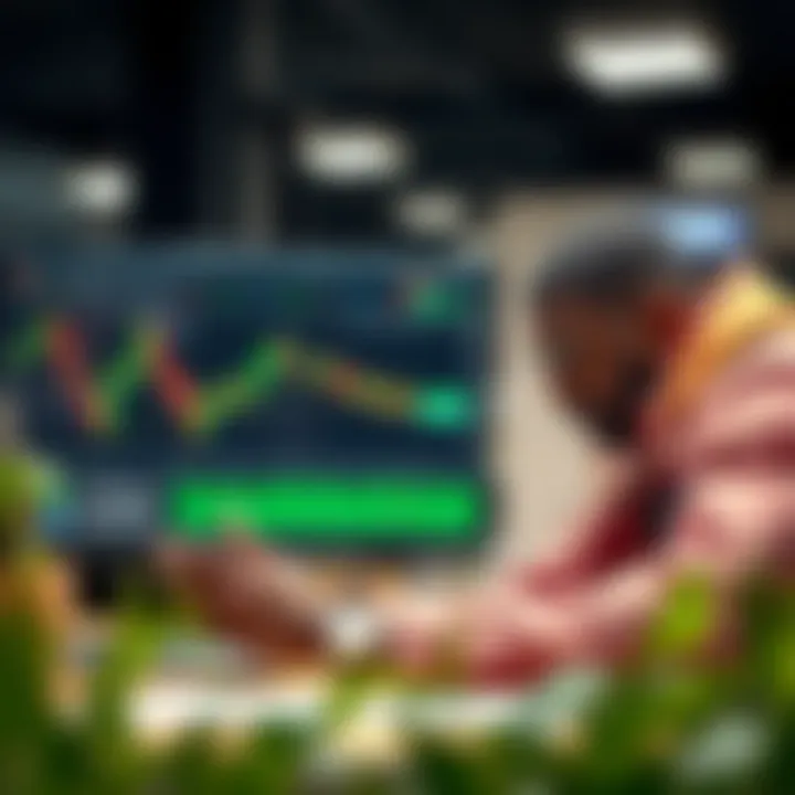 Practicing Trading Using Quotex Demo Account Visual representation of a trader practicing strategies on Quotex demo account with virtual currency balance