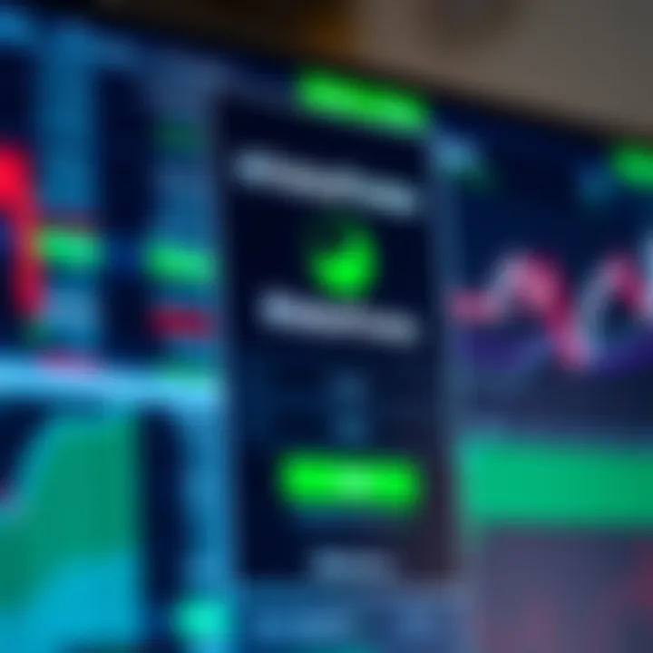 Login screen showing RoboForex trading platform access interface