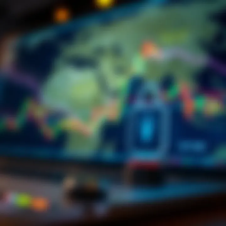 Secure Binary Trading Platforms for Kenyan Market Conceptual graphic showing secure financial trading with digital elements and Kenyan map in background