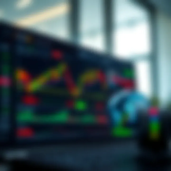 TradingView platform interface showing interactive charts and technical indicators for market analysis