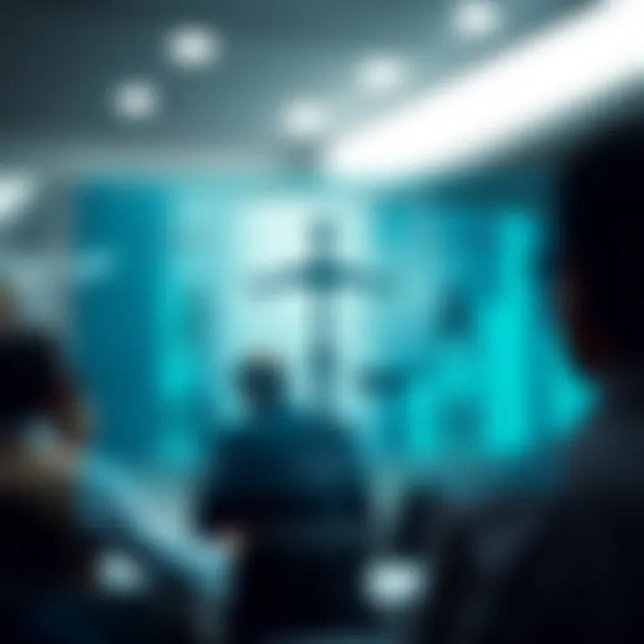 Diagram showing legal framework and risk assessment icons related to binary trading in Kenya