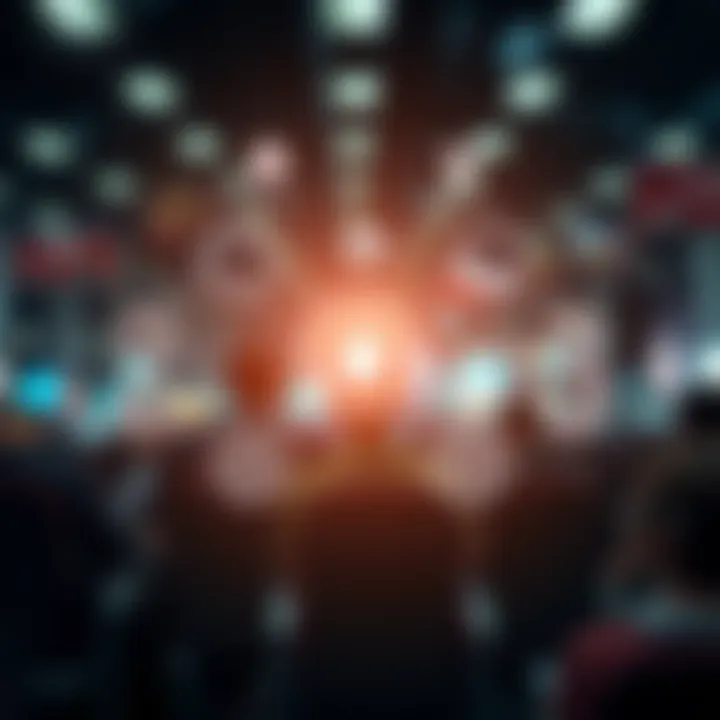 Diagram illustrating various types of bots interacting with different digital platforms