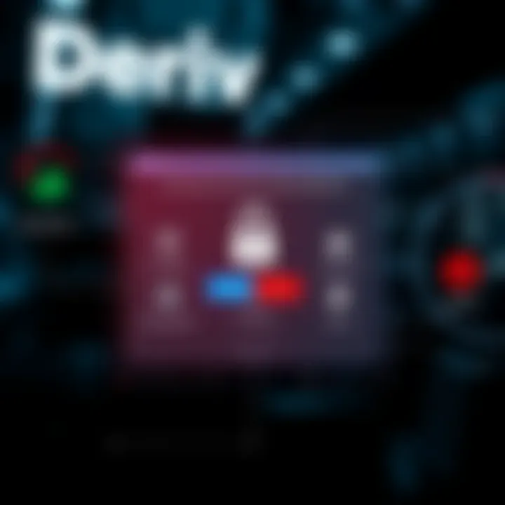 Secure login interface of Deriv Hub highlighting encryption and safety features for Kenyan traders