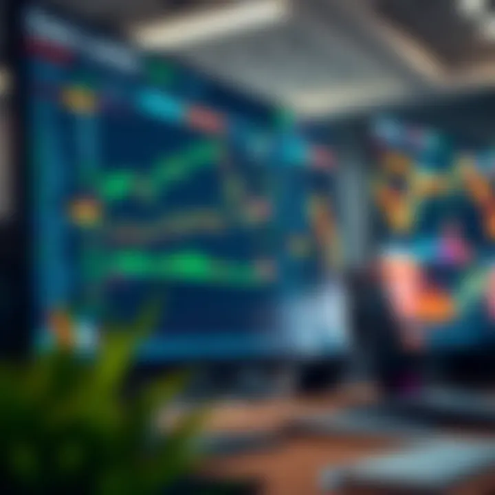 Screenshot of Deriv Limited online trading platform displaying various financial charts and asset options