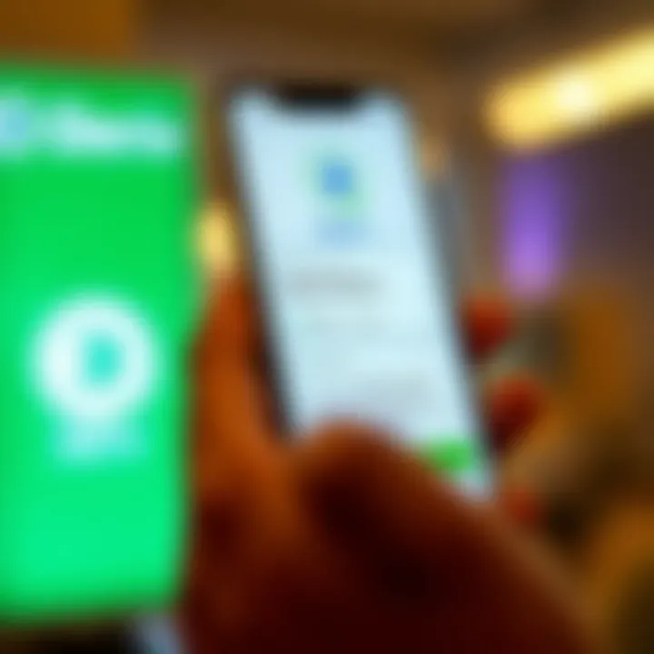 Mobile phone displaying Deriv app with Mpesa deposit option on screen