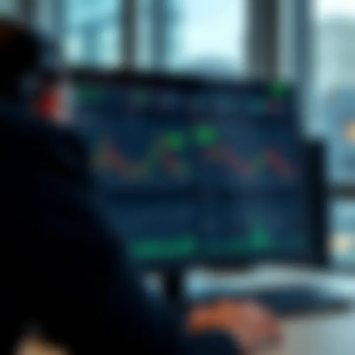 Dashboard of SmartTrader platform showing various binary options trading tools and real-time market data